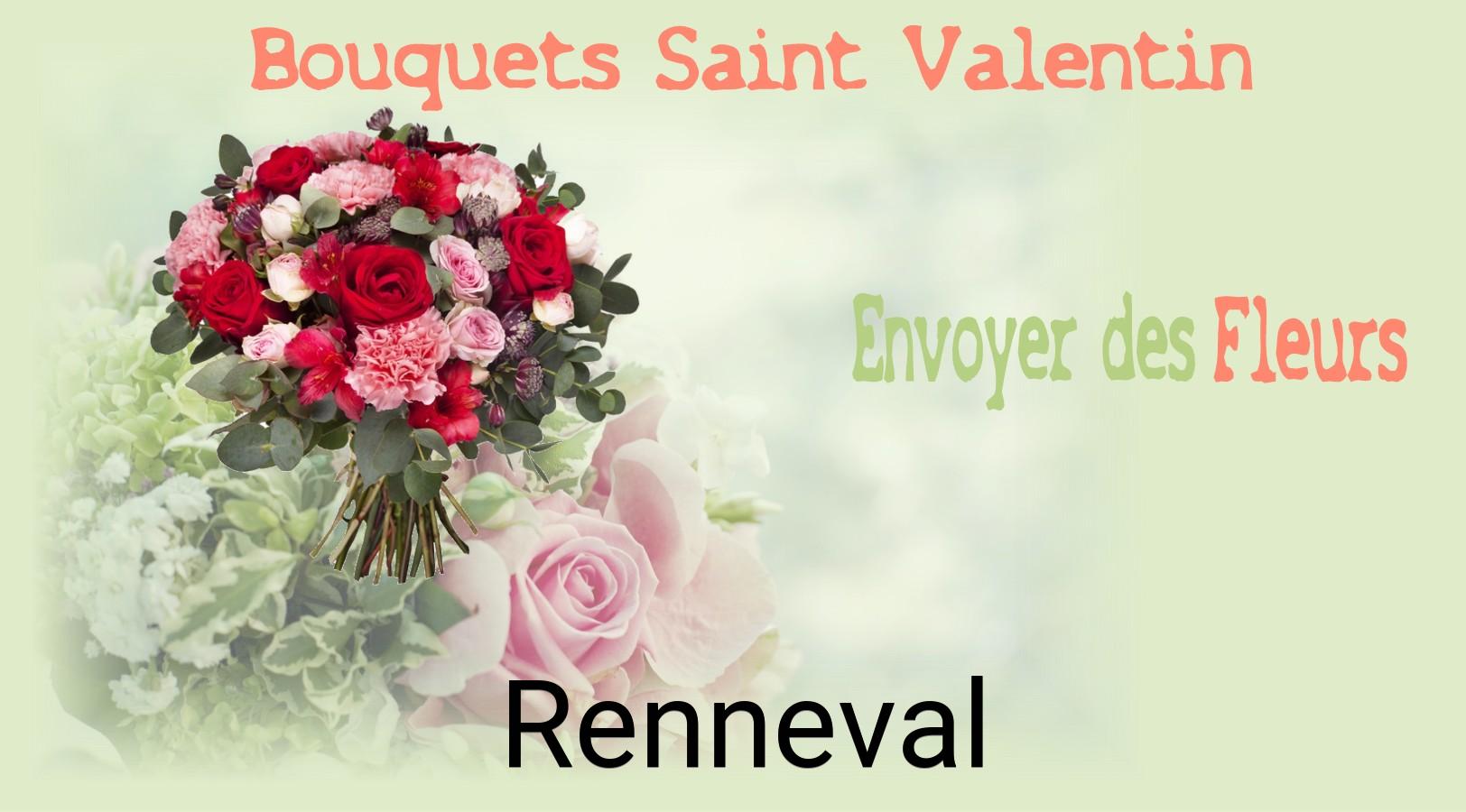 Roses de Saint-Valentin livrées à Renneval